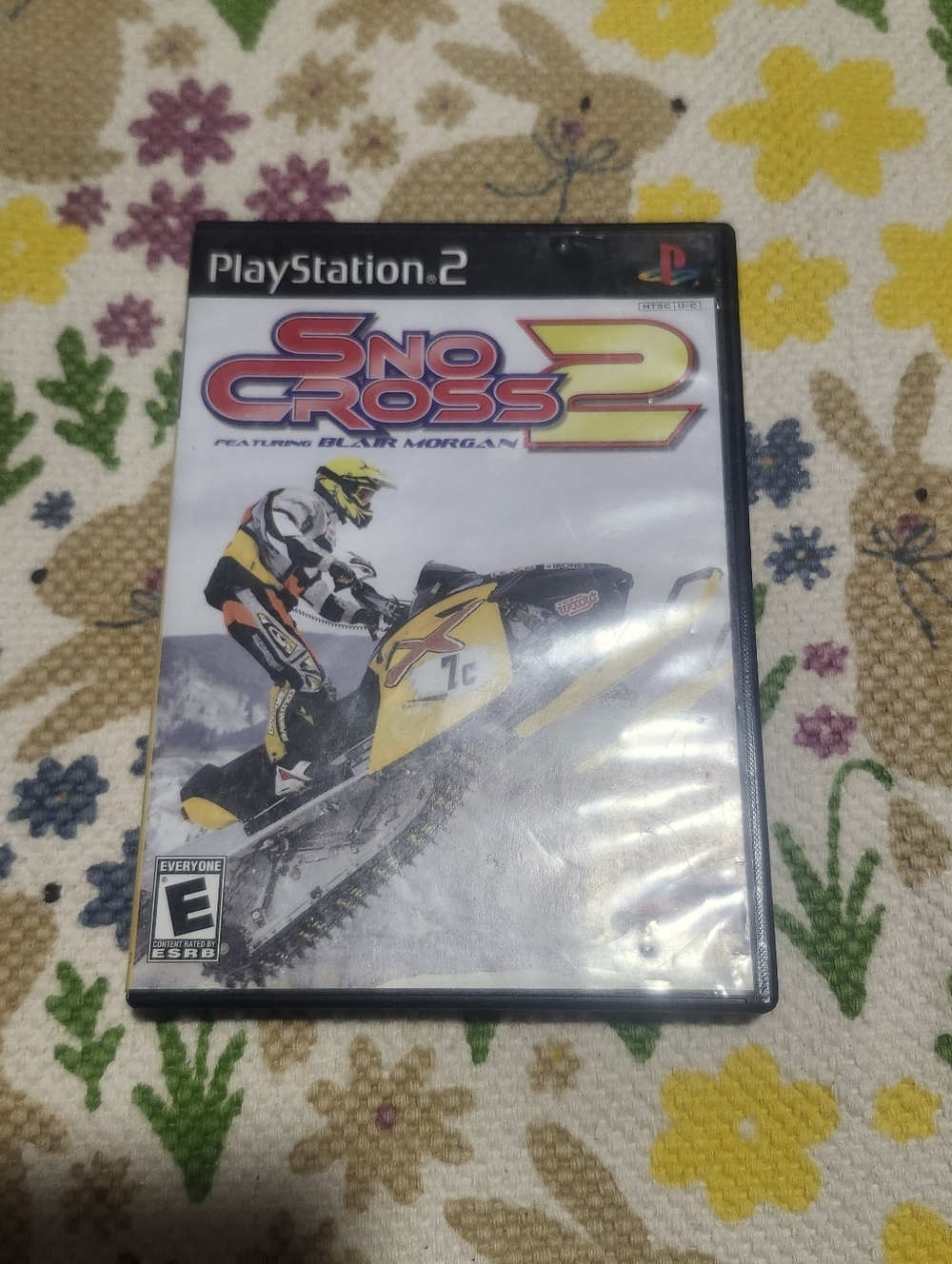 PS2 Sno Cross 2 Snowmobile Racing Blair Morgan Complete Video Game PlayStation 2